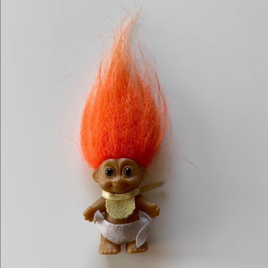 Russ Brand 90s Vintage Troll  Baby Troll